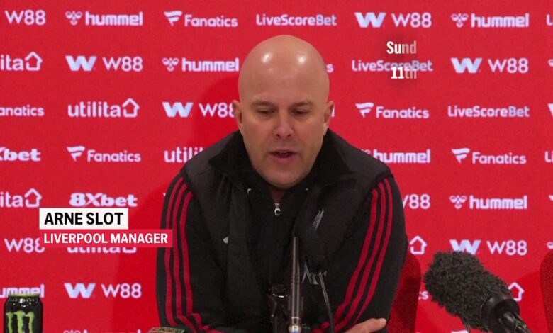أرني سلوت يطالب مهاجمي ليفربول بتسجيل المزيد من الأهداف