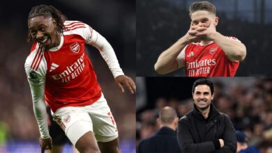 إيزي وجيوكيريس يقودان أرسنال لفوز ساحق على توتنهام 4-1 -