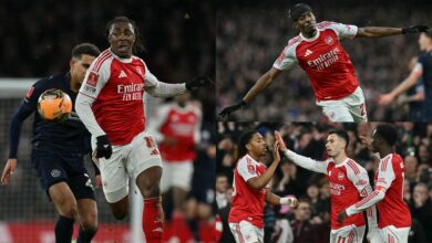 إيبيريشي إيزي يقود أرسنال لسحق ويجان 4-0 في كأس الاتحاد الإنجليزي
