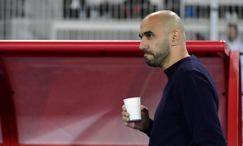 الركراكي مدربًا لاتحاد جدة؟ تقارير سعودية تكشف التفاصيل