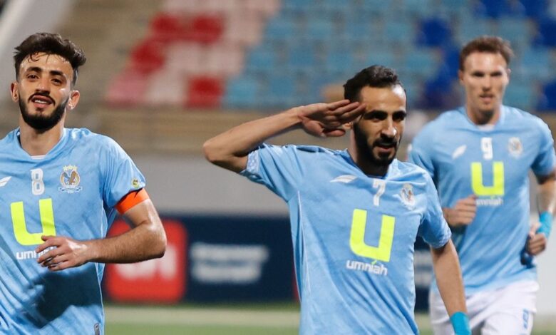 الفيصلي يتصدر الدوري الأردني بثلاثية وسط صافرات الإنذار أمام الأهلي