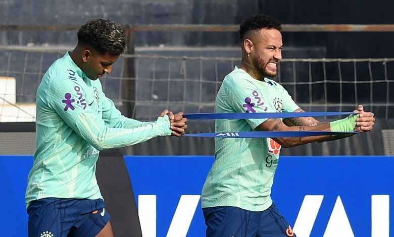 نيمار يدعم رودريجو بعد إصابته: رسالة مؤثرة وطلب واحد