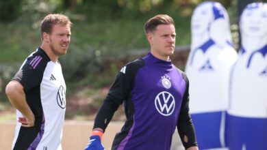 ناجلسمان: وضع تير شتيجن في المونديال مأساوي للغاية