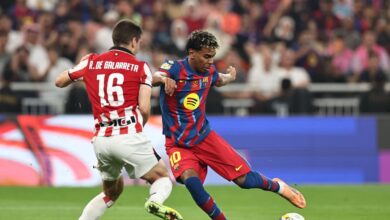 القنوات الناقلة لمباراة أتلتيك بيلباو وبرشلونة 2025-2026: الموعد وكيف تشاهد
