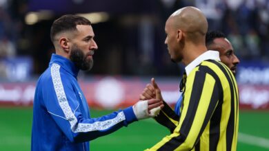 فابينيو يختار بنزيما أفضل مهاجم فرنسي متجاهلاً مبابي