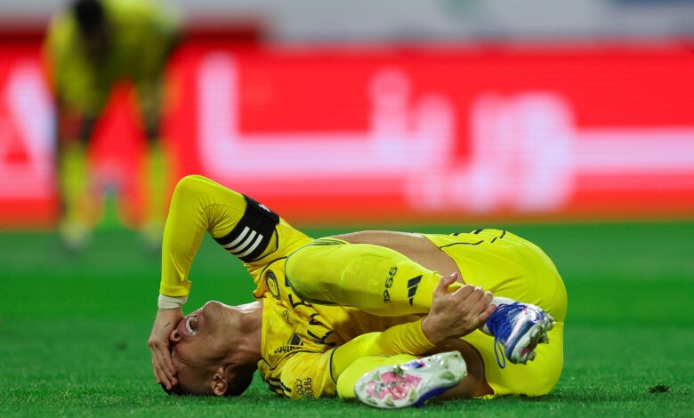 الفحص الطبي لرونالدو: موعد ومكان طبي لتحديد حجم إصابة الدون