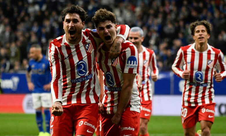 بابلو باريوس يغيب عن أتلتيكو مدريد أمام برشلونة في كأس الملك