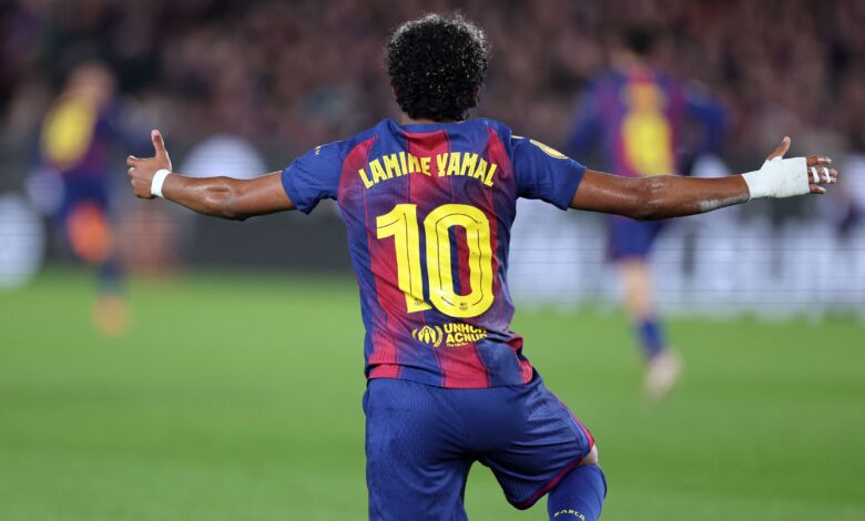 لامين يامال يهدد رقم أسطورة ريال مدريد: هل يصبح ملك الأرقام؟