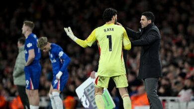 ديفيد رايا أنقذ قلبي! أرتيتا يشيد بحارس آرسنال بعد الفوز على تشيلسي