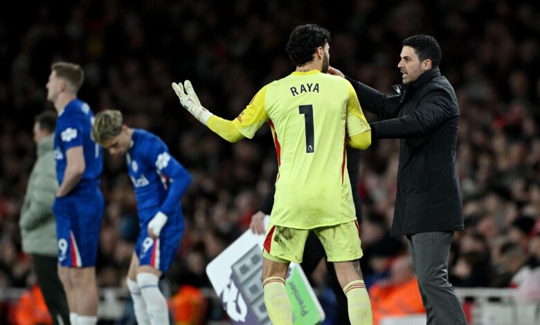 ديفيد رايا أنقذ قلبي! أرتيتا يشيد بحارس آرسنال بعد الفوز على تشيلسي