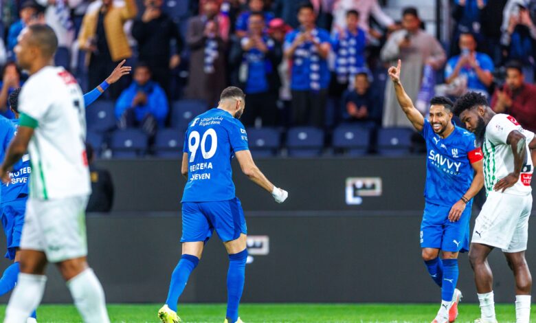 الهلال يسحق النجمة برباعية في ليلة تألق بنزيما