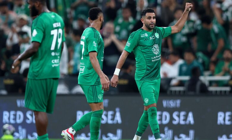 رياض محرز: هدف تاريخي في الديربي يعيد ذكريات السومة