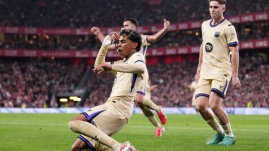 لامين يامال: نجم برشلونة يكسر أرقام ميسي ورونالدو بعمر 18 عامًا