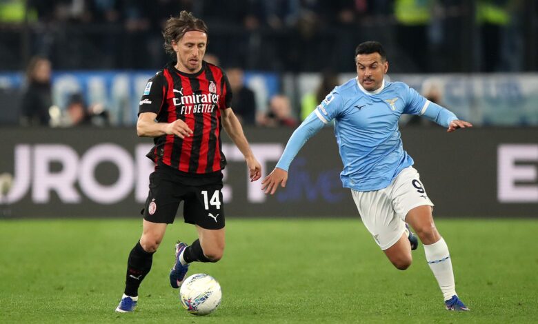 مودريتش يحقق إنجازا مميزا مع ميلان ويتفوق على ميسي ورونالدو