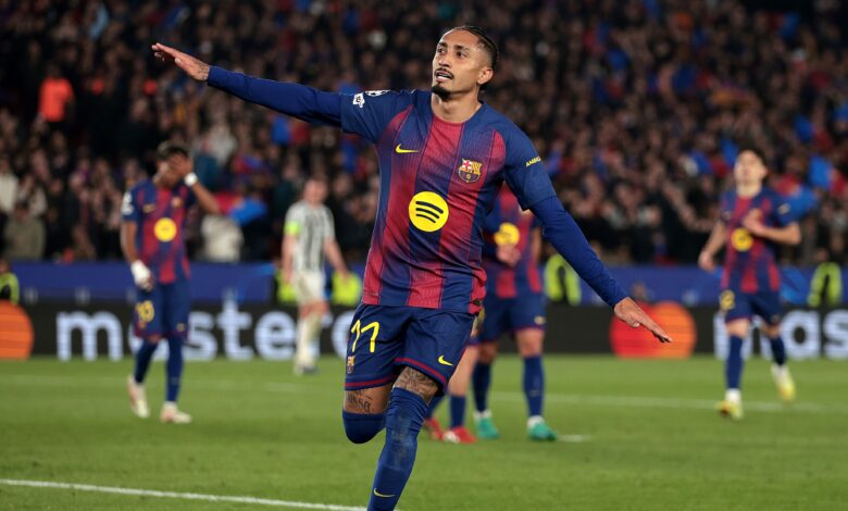 رافينيا يحدد نهائي دوري الأبطال وكأس العالم.. البرازيل وإسبانيا؟