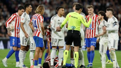 ديربي مدريد: أتلتيكو يثير الجدل بلقطة يورينتي ويدخل في صدام تحكيمي