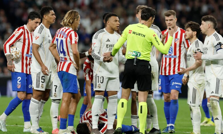 ديربي مدريد: أتلتيكو يثير الجدل بلقطة يورينتي ويدخل في صدام تحكيمي