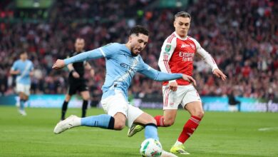 ريان شرقي يغضب جوارديولا بمهارة استعراضية في نهائي كأس الرابطة