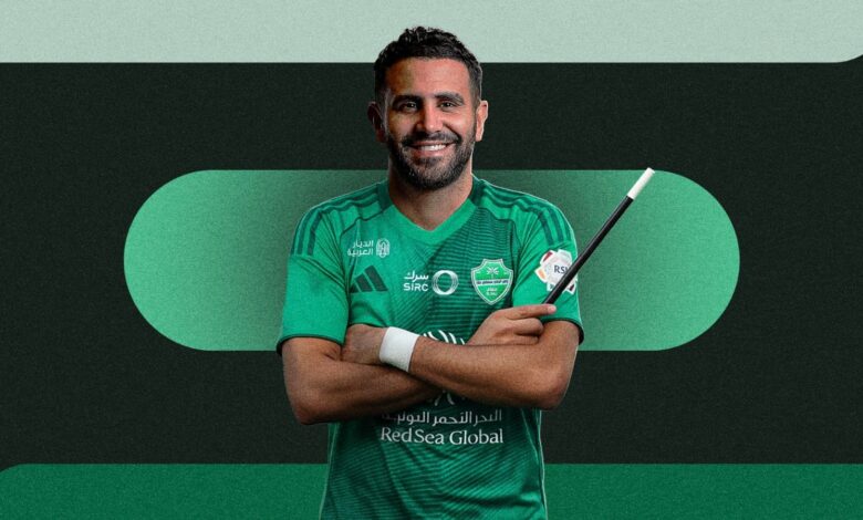 محرز.. عصا الأهلي السحرية في مواجهة الاتحاد وفضيحة نور