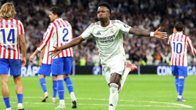 فينيسيوس يغيب عن الريال أمام مايوركا.. دياز يقود الهجوم ضد بايرن