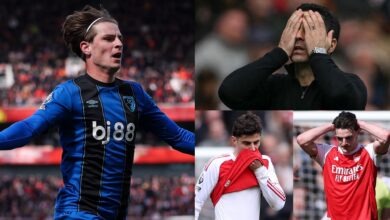 تقييمات لاعبي أرسنال في مباراة بورنموث… إخفاق المدفعجية