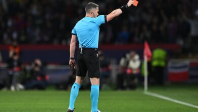 برشلونة وأتلتيكو.. قلق من حكم يثير جدل التوتر