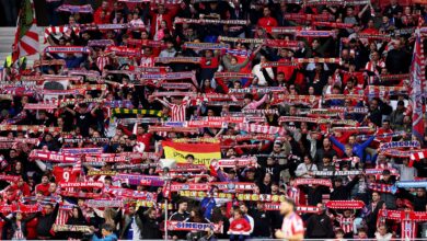 أتلتيكو مدريد يتهم لجنة الحكام بالتحيز بعد واقعة جيرارد مارتن