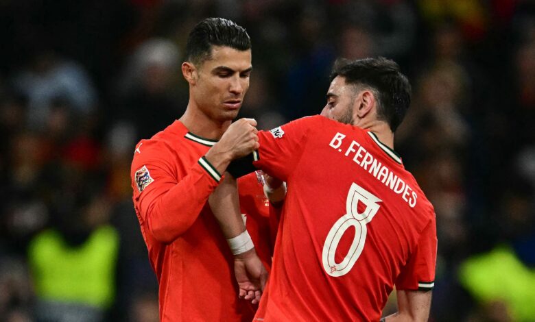 برونو فيرنانديز: أحلم بالفوز بكأس العالم لأجل رونالدو