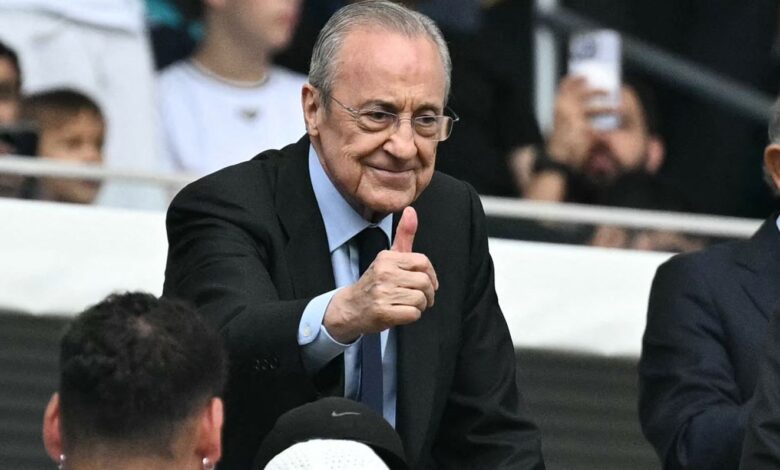 بيريز مندهش من الهجوم على مبابي.. ويرد بحجة واحدة