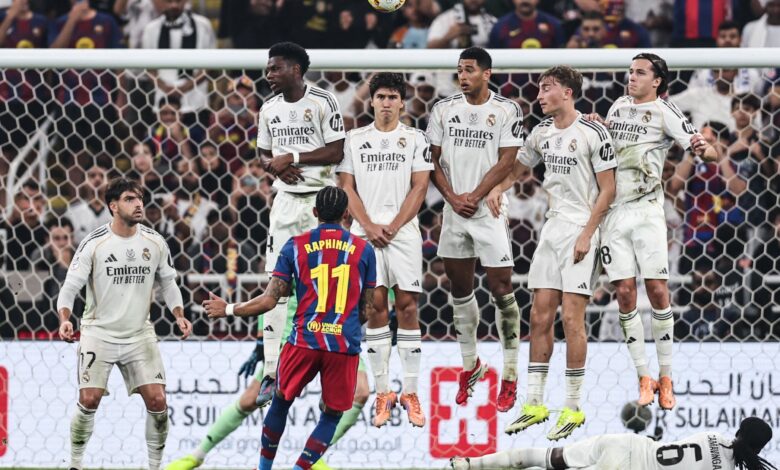 كلاسيكو برشلونة وريال مدريد.. 5 غيابات و3 نجوم مهددين