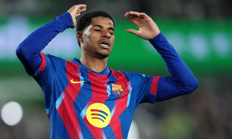 راشفورد: شيرينجهام لا يستحق الانتقال إلى برشلونة