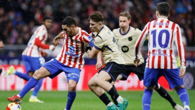 القنوات الناقلة لمباراة أتلتيكو مدريد وبرشلونة في الدوري الإسباني 2025-2026