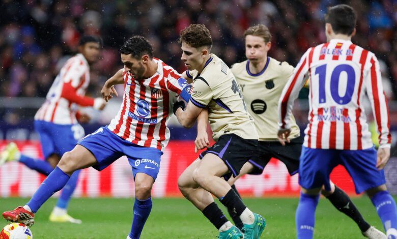 القنوات الناقلة لمباراة أتلتيكو مدريد وبرشلونة في الدوري الإسباني 2025-2026