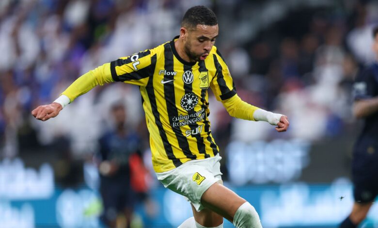 إصابة مهاجم الاتحاد لصدمة الفريق قبل مواجهة الحزم