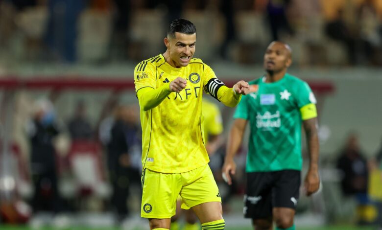 رونالدو 100 مباراة بدوري روشن.. إنجاز تاريخي ثالث عالميًا