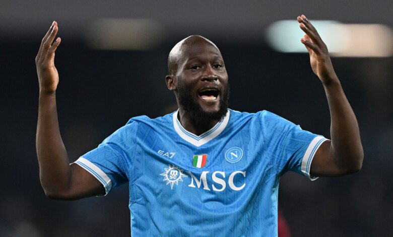 عقوبة نابولي على لوكاكو: فراق لا مفر منه