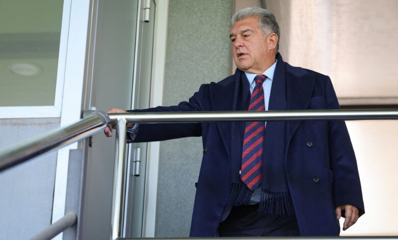 لابورتا يتحدث عن فليك وبيدري ومستقبل برشلونة