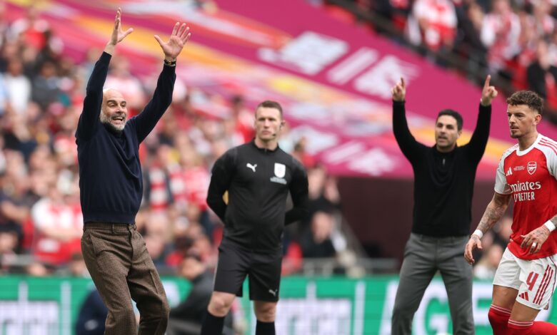 قمة مانشستر سيتي وآرسنال: أبريل الأسود يهدد آرسنال