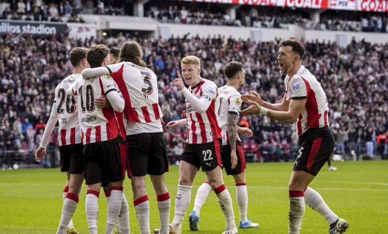 آيندهوفن بطل الدوري الهولندي للمرة الثالثة توالياً