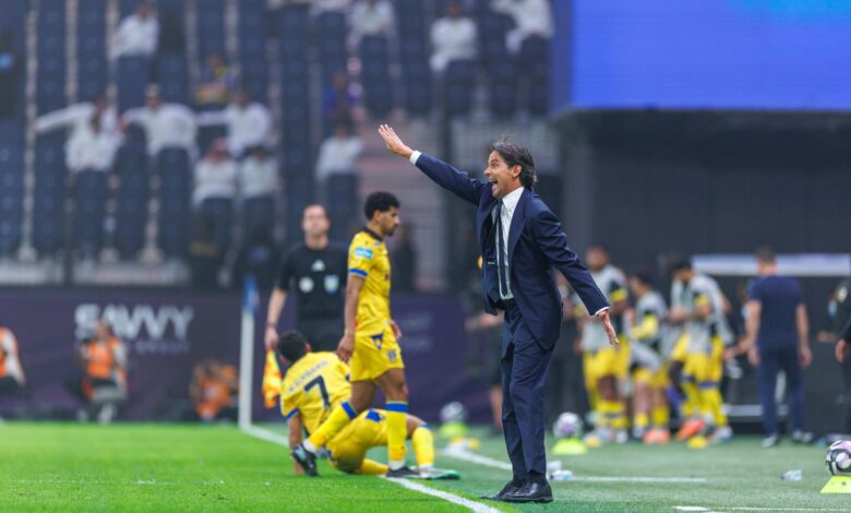 إنزاجي: التعاون كان محظوظاً.. والهلال يعاني بغياب 9 لاعبين