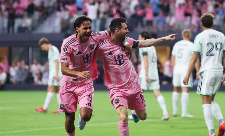 ميسي يسجل أول أهدافه في الملعب الجديد.. وإنتر ميامي يتعادل