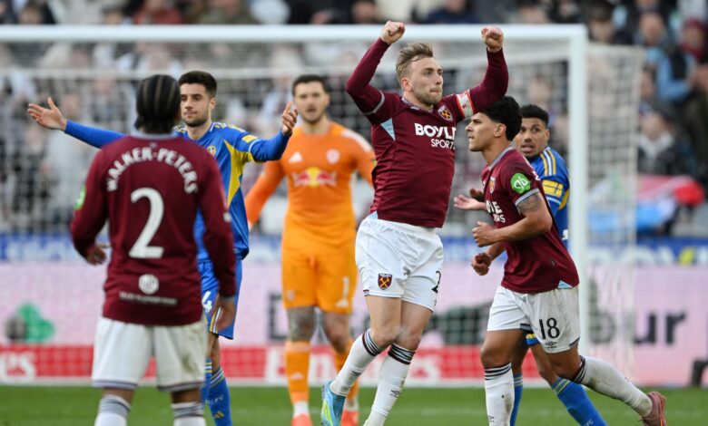 ريمونتادا وست هام: جماهير تعود لملعب الأحداث في 3 دقائق دراماتيكية