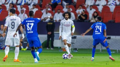 أكرم عفيف: هزمنا الهلال رغم مغامرة مانشيني