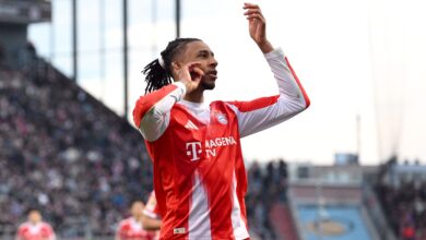 مايكل أوليسي.. مشجع باولي يحاول إبعاده بهدوء