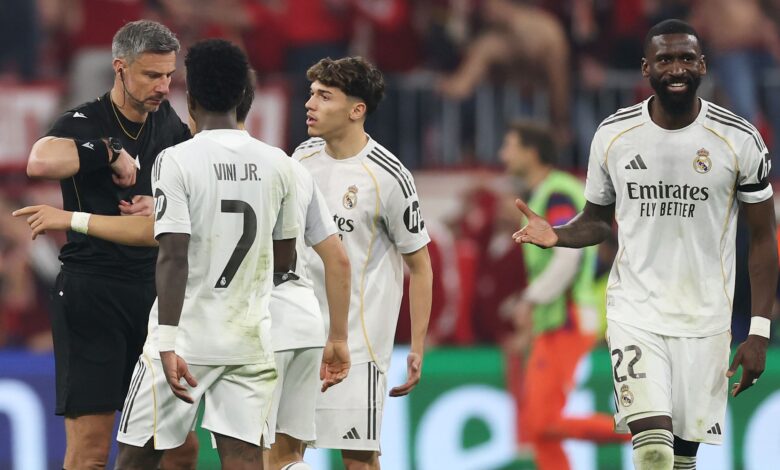 رفض ريال مدريد تقديم احتجاج.. لماذا لم يحتج على طرد كامافينجا؟