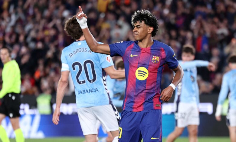 إصابة العضلة الخلفية.. لامين يامال في نفس فخ إنييستا