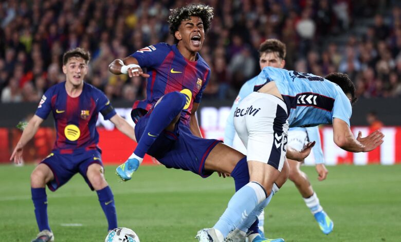 بيدري يوجه نصيحة للامين يامال بعد الإصابة المفزعة