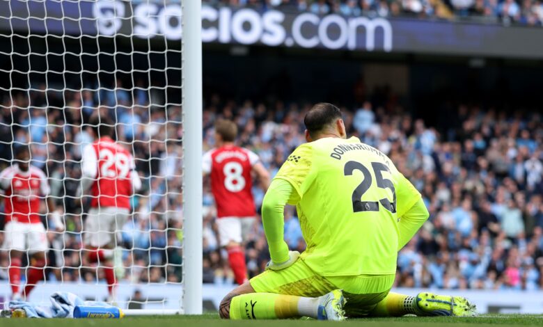 دوناروما يشعل المدرجات رغم الخطأ في قمة السيتي وآرسنال