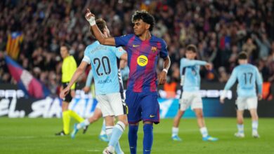 برشلونة يتخطى كمين سيلتا فيجو رغم إصابة يامال