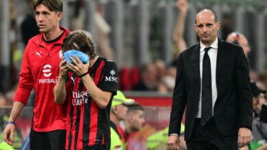 إصابة مودريتش تُلقي بظلالها على قمة ميلان ويوفنتوس